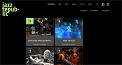 Desktop Screenshot of jazzrepublic.cz